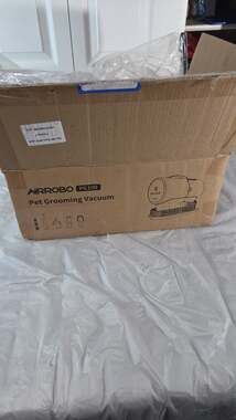 AIRROBO PG100 Pet Grooming Vacuum Kit with 5 Professional Tools